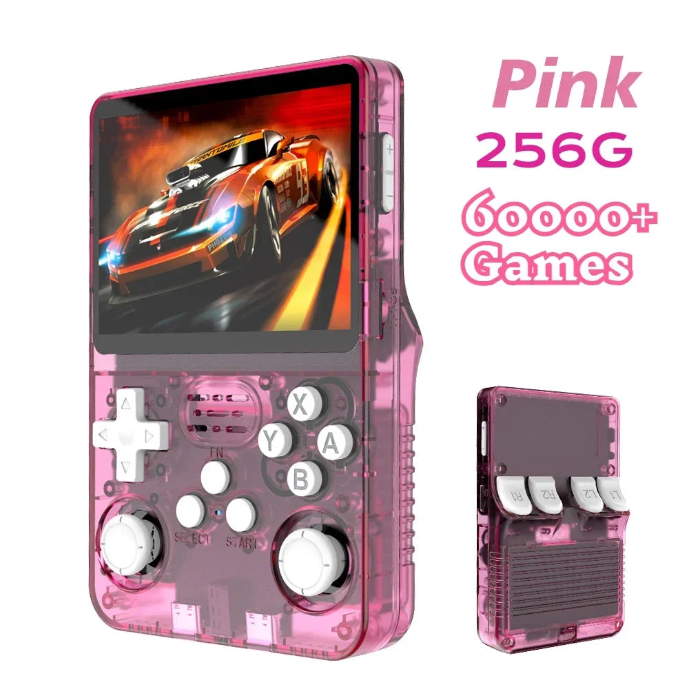 Open Source R36S Retro Handheld Video Game Console Linux System 3.5 Inch IPS Screen Portable Pocket Video Player R35S 64 Games