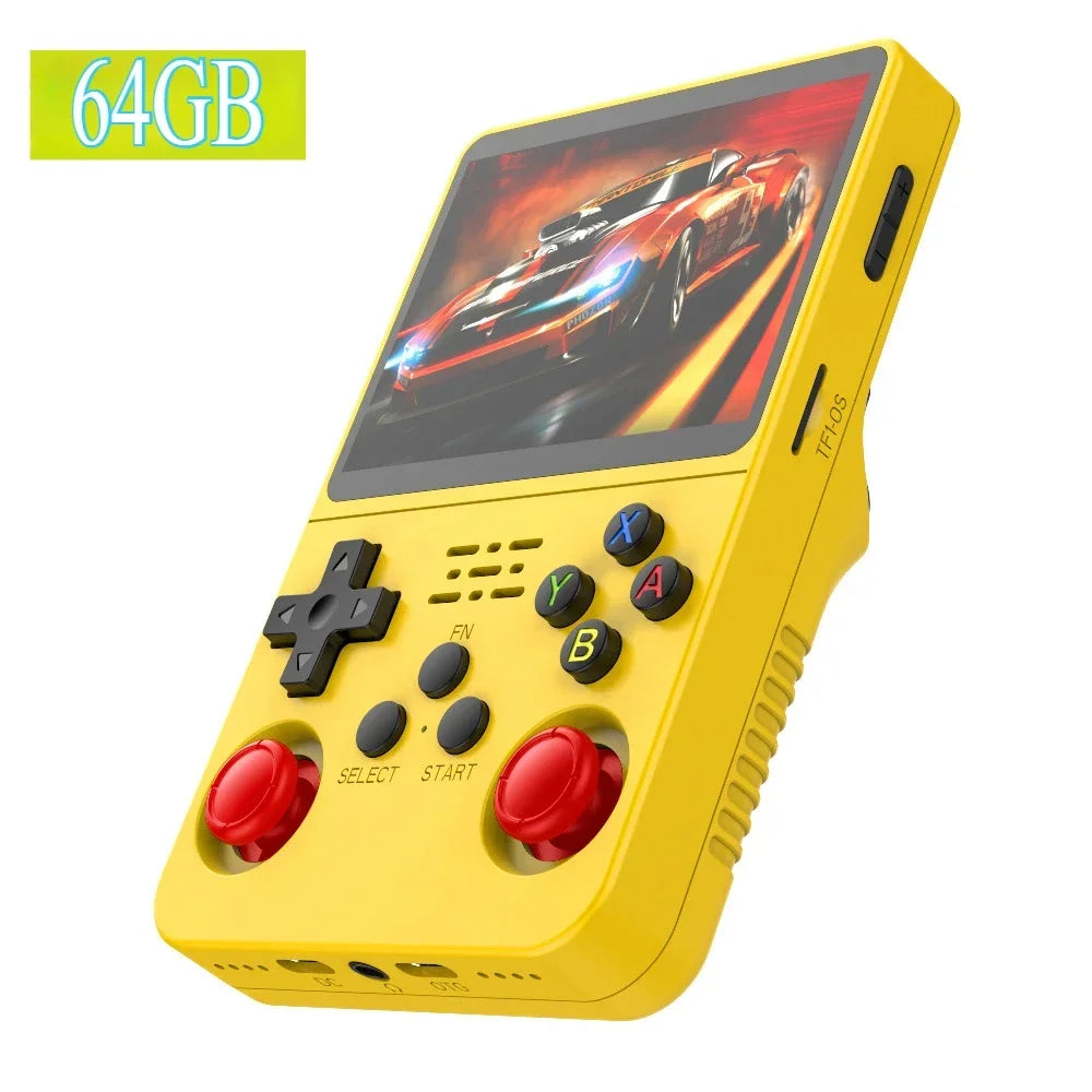 Open Source R36S Retro Handheld Video Game Console Linux System 3.5 Inch IPS Screen Portable Pocket Video Player R35S 64 Games