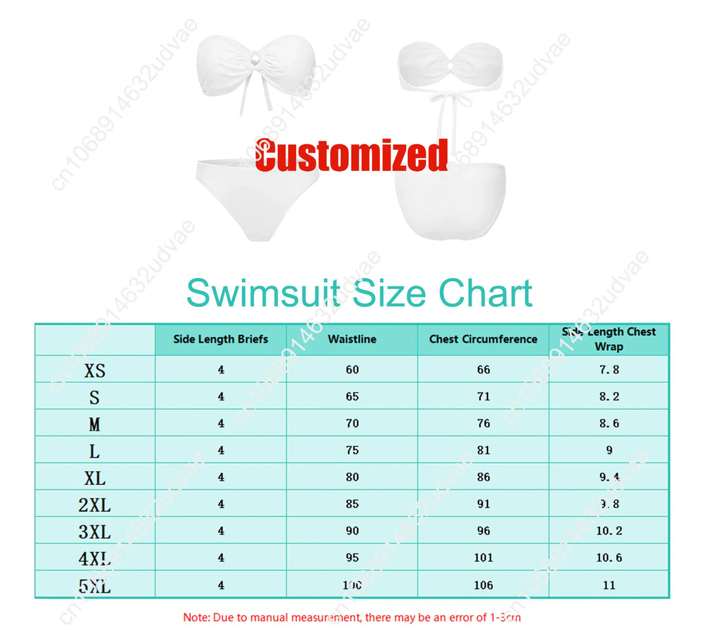 Jem and The Holograms Strapless Swimsuit Womens Bathing Suits Personalized Fashion Swimwear Pool Bikini Customize Beachwear