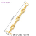 18K Gold Plated OT Clasps Toggle Clasp For Jewelry Making,Brass Bracelet Connector Clasps,For DIY Necklace Making Accessories