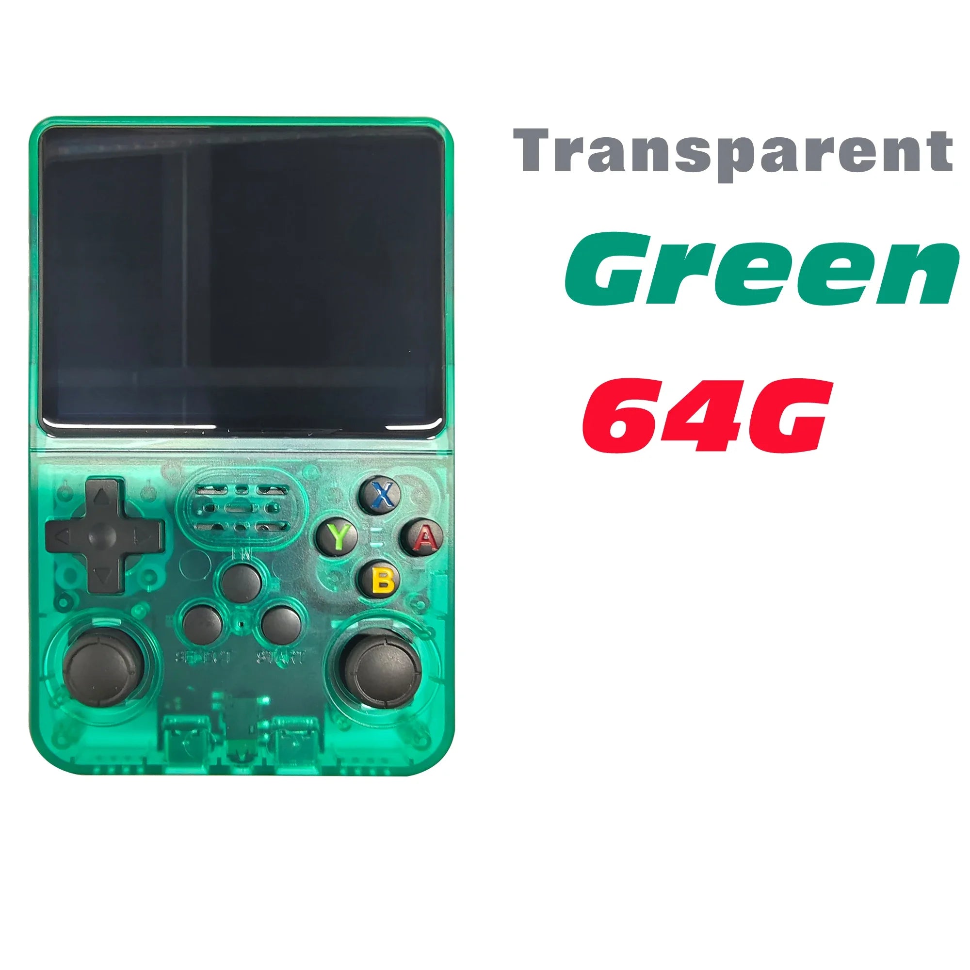 Open Source R36S Retro Handheld Video Game Console Linux System 3.5 Inch IPS Screen Portable Pocket Video Player R35S 64 Games