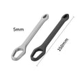 PINMOAP 1PC Multi Functional Wrench With Adjustable Self Tightening Double Head Wrench Convenient Tool For Cars Bicycles Homes