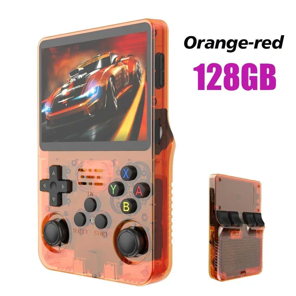 Open Source R36S Retro Handheld Video Game Console Linux System 3.5 Inch IPS Screen Portable Pocket Video Player R35S 64 Games