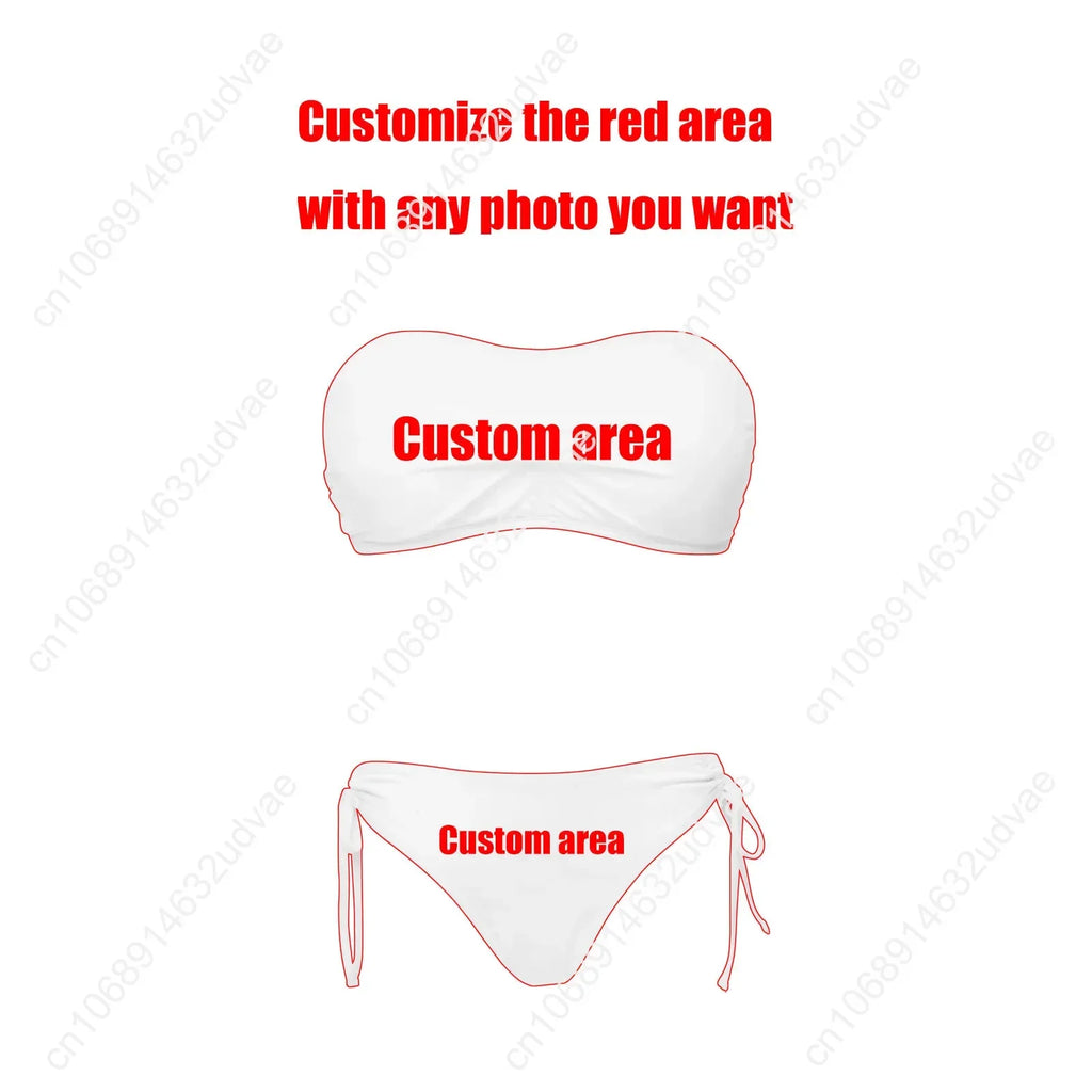 The Godfather Swimsuit Womens Drawstring Two Piece Set Bathing Suits Personalized Swimwear Pool Party Bikini Customize Beachwear
