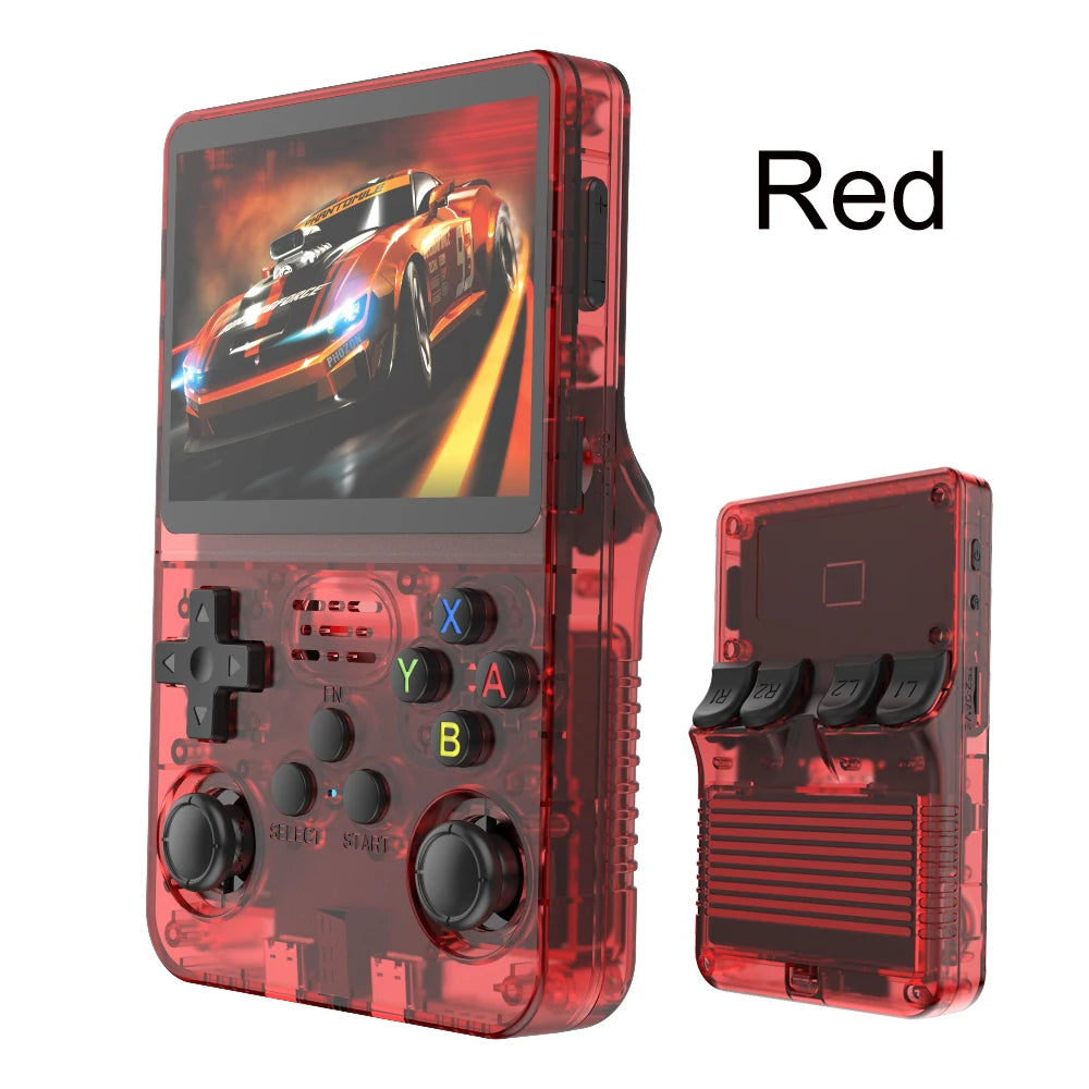 Open Source R36S Retro Handheld Video Game Console Linux System 3.5 Inch IPS Screen Portable Pocket Video Player R35S 64 Games