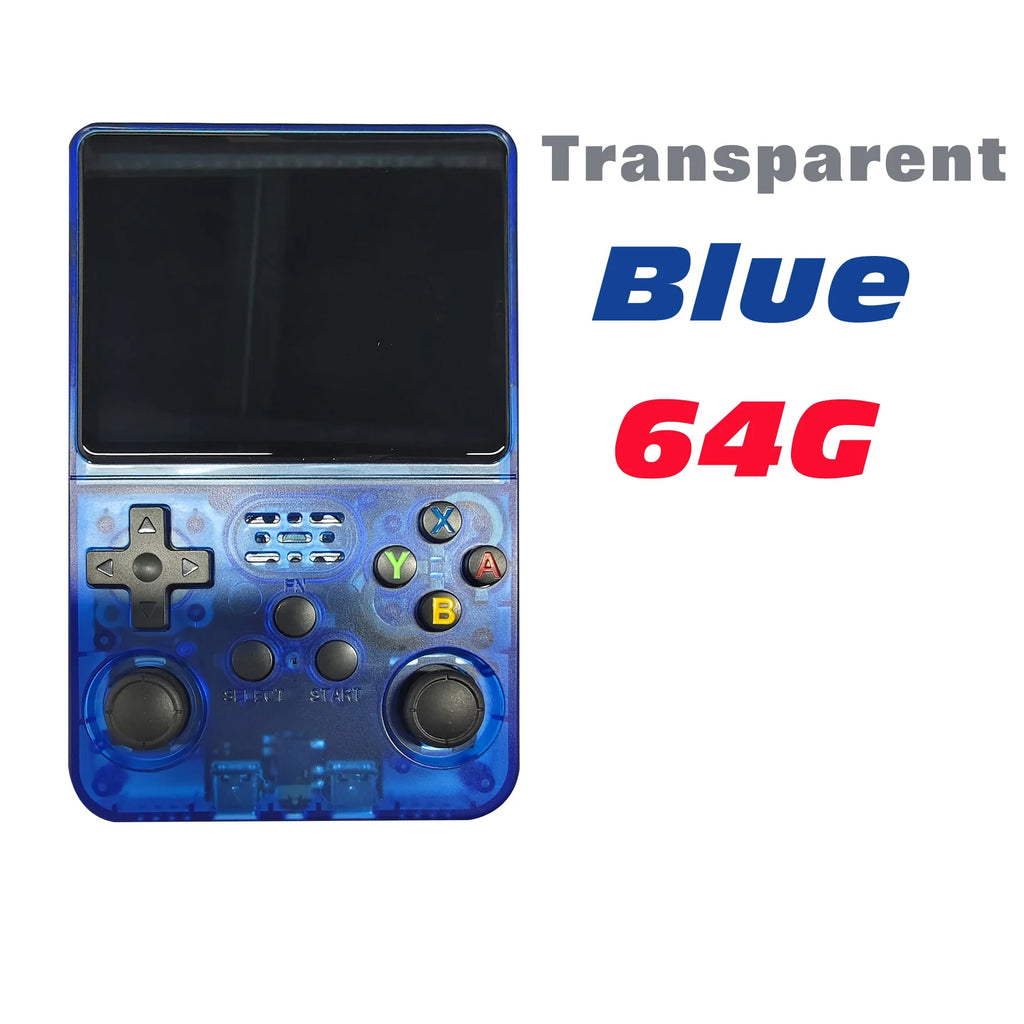 Open Source R36S Retro Handheld Video Game Console Linux System 3.5 Inch IPS Screen Portable Pocket Video Player R35S 64 Games