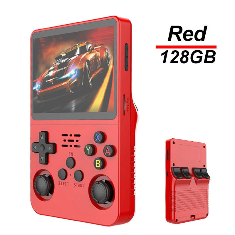 Open Source R36S Retro Handheld Video Game Console Linux System 3.5 Inch IPS Screen Portable Pocket Video Player R35S 64 Games