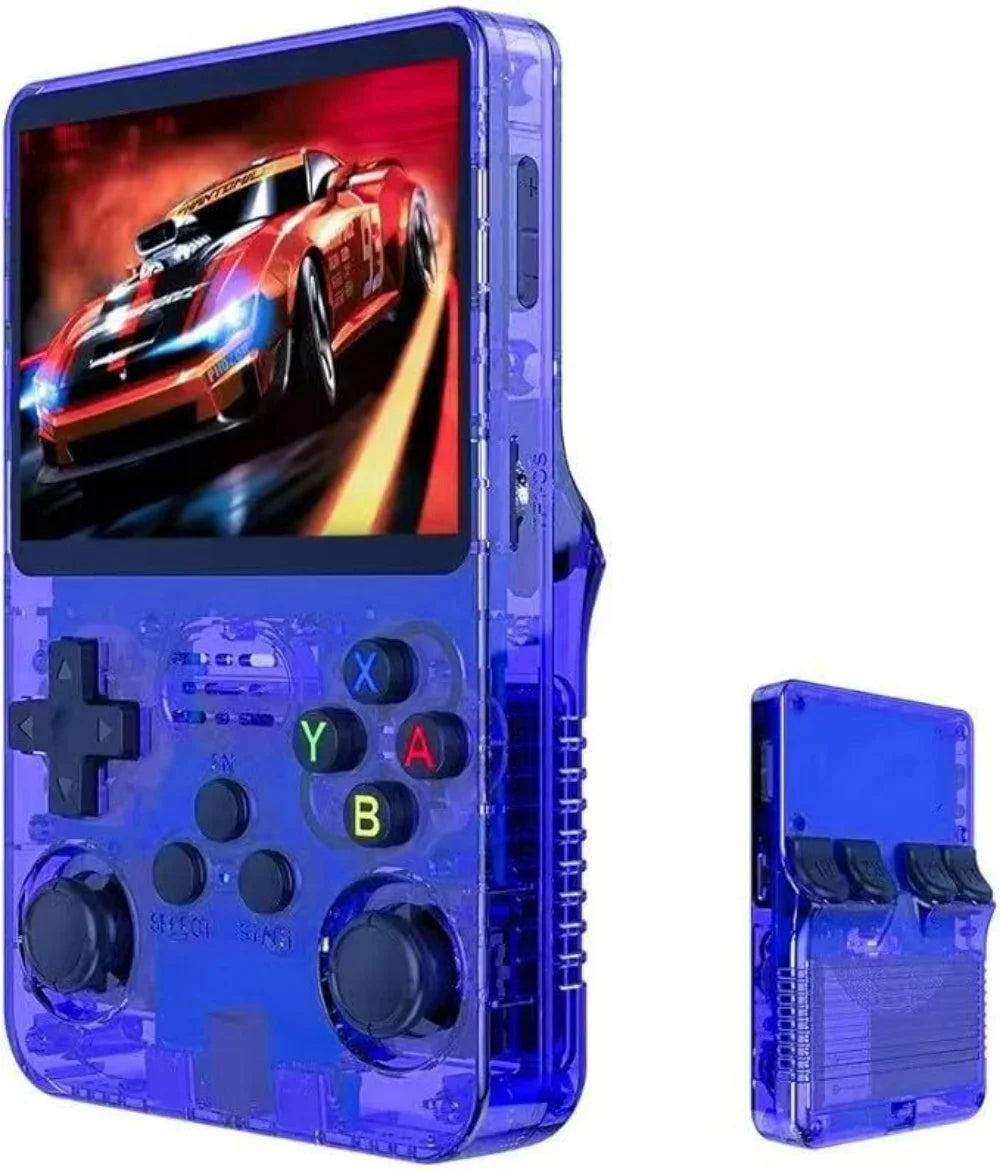 Open Source R36S Retro Handheld Video Game Console Linux System 3.5 Inch IPS Screen Portable Pocket Video Player R35S 64 Games
