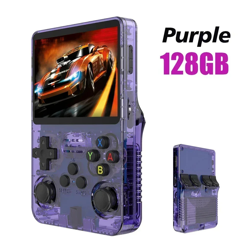 Open Source R36S Retro Handheld Video Game Console Linux System 3.5 Inch IPS Screen Portable Pocket Video Player R35S 64 Games