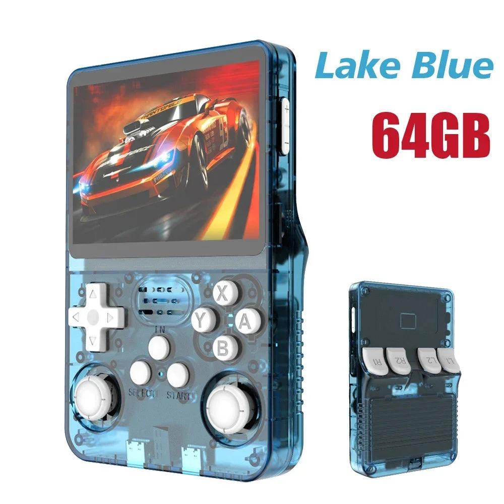 Open Source R36S Retro Handheld Video Game Console Linux System 3.5 Inch IPS Screen Portable Pocket Video Player R35S 64 Games