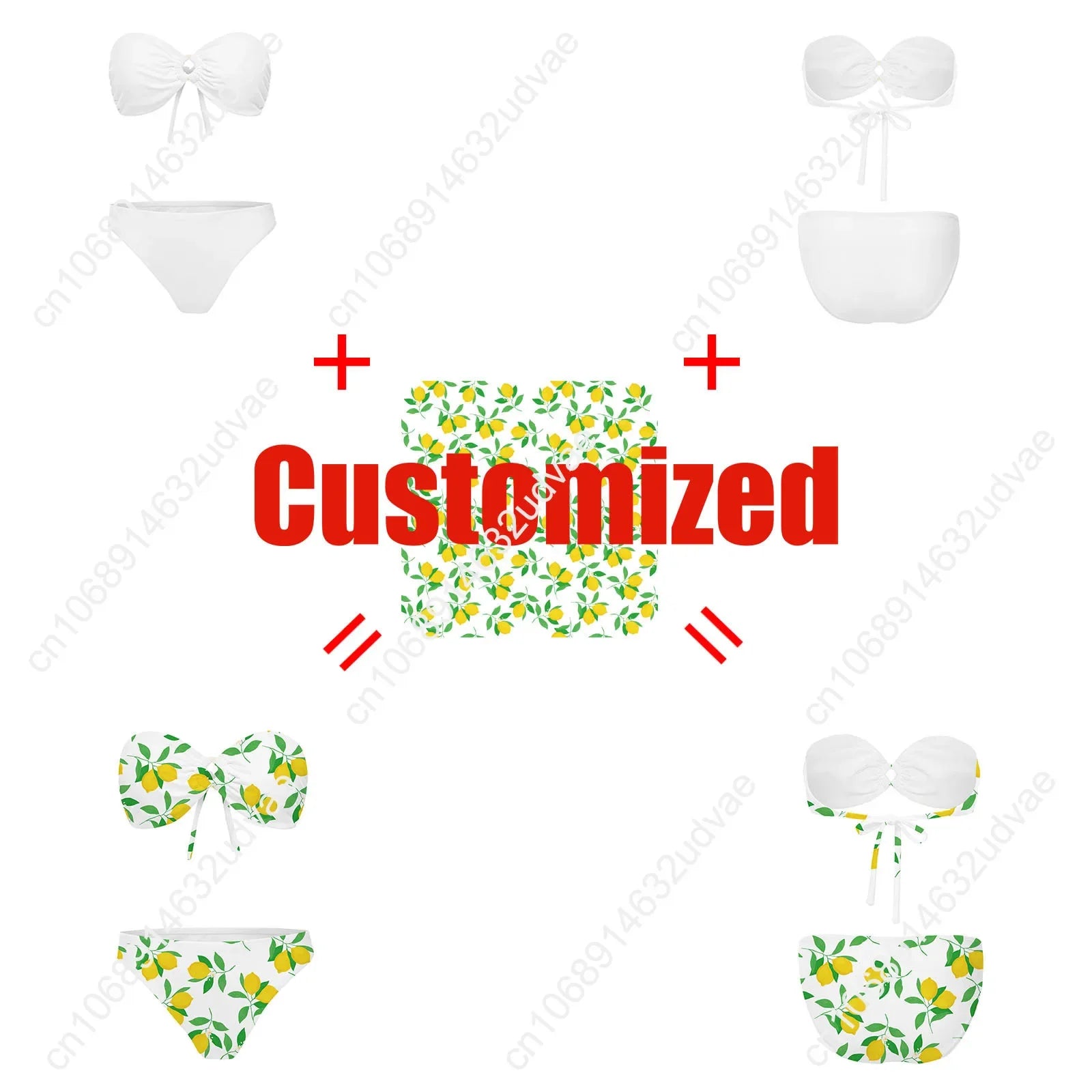 Jem and The Holograms Strapless Swimsuit Womens Bathing Suits Personalized Fashion Swimwear Pool Bikini Customize Beachwear