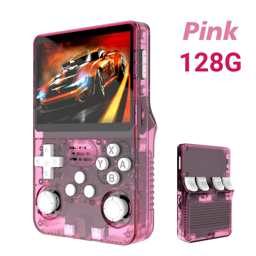 Open Source R36S Retro Handheld Video Game Console Linux System 3.5 Inch IPS Screen Portable Pocket Video Player R35S 64 Games