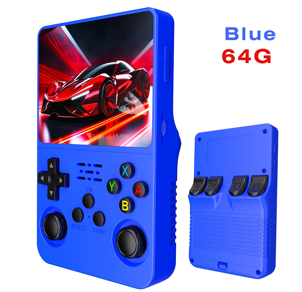 Open Source R36S Retro Handheld Video Game Console Linux System 3.5 Inch IPS Screen Portable Pocket Video Player R35S 64 Games