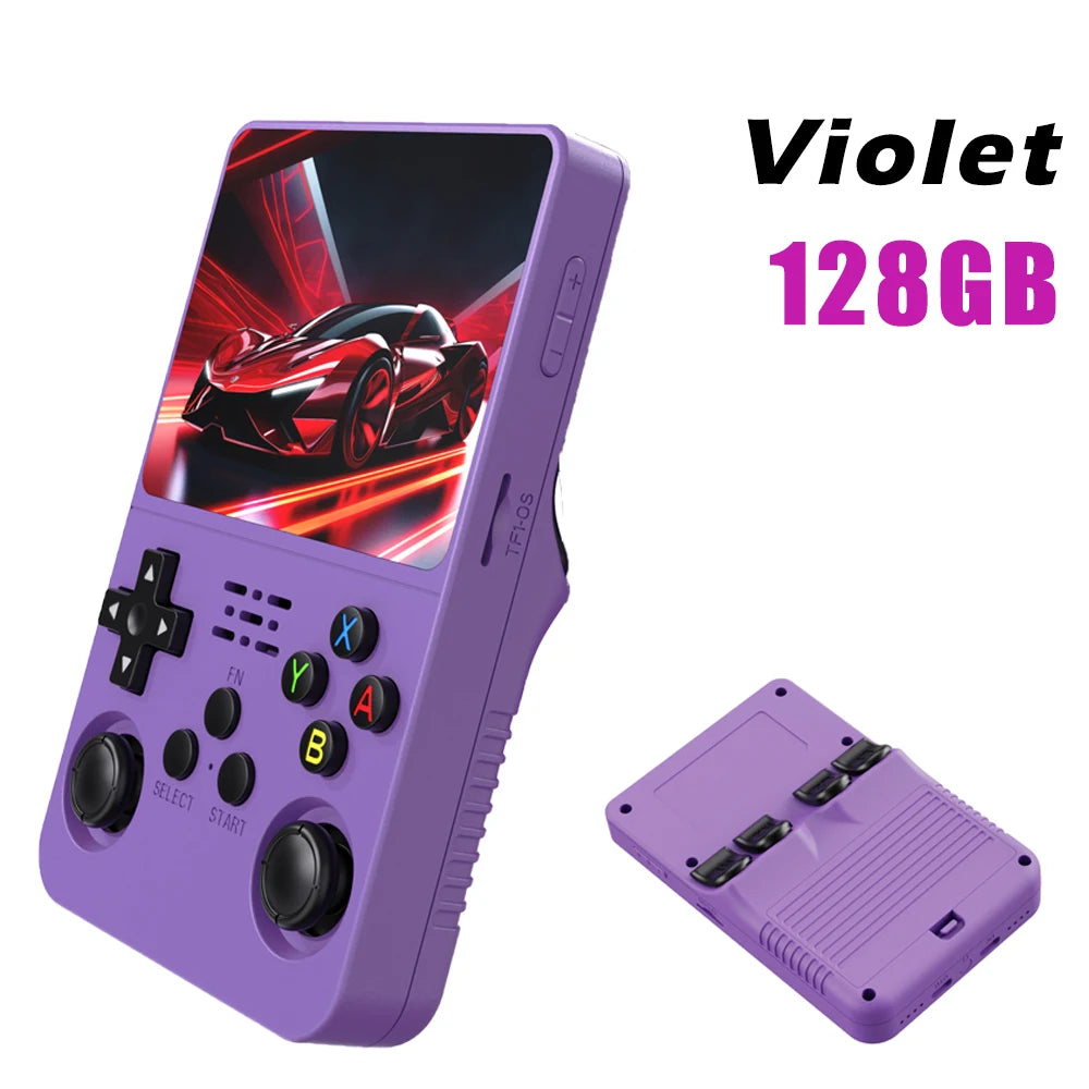 Open Source R36S Retro Handheld Video Game Console Linux System 3.5 Inch IPS Screen Portable Pocket Video Player R35S 64 Games