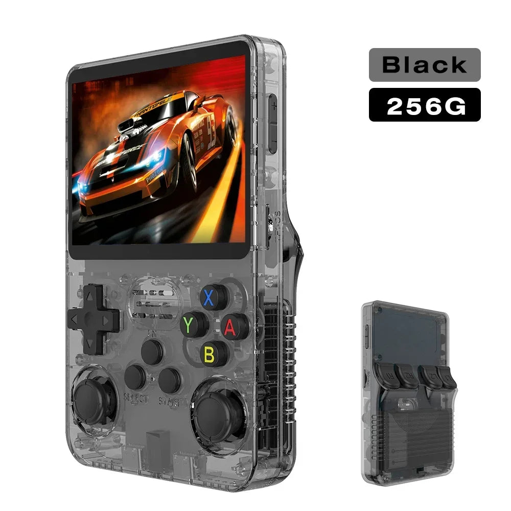 Open Source R36S Retro Handheld Video Game Console Linux System 3.5 Inch IPS Screen Portable Pocket Video Player R35S 64 Games