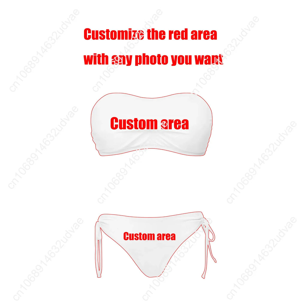 The Godfather Swimsuit Womens Drawstring Two Piece Set Bathing Suits Personalized Swimwear Pool Party Bikini Customize Beachwear