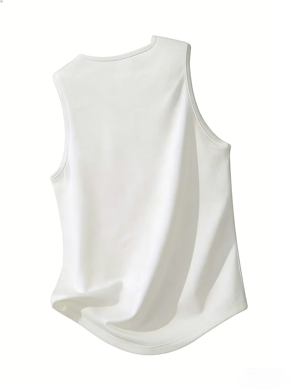 Men's trendy tower letter print fitted muscle tank top - a must-have for both fitness and fashion!