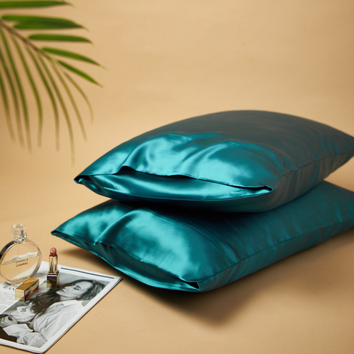Premium Mulberry Silk Reversible Pillowcase Duo
